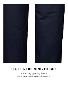 Pantalones de Trabajo Elásticos en 4 Direcciones para Otoño e Invierno |   Marca Coreana MARK MK-817 OEM/ODM - Product Image 6