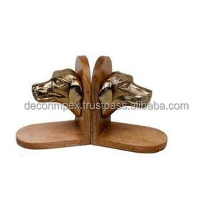 Serre-livres décoratifs légers luxe bureau livres de bureau s'appuient sur Creative Zodiac rétro décoratif serre-livres bouchon/support de livre - Product Image 1