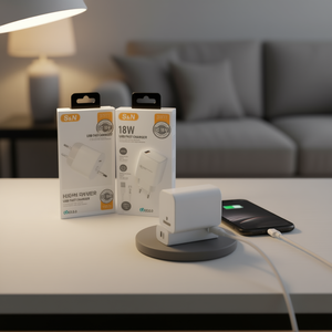 S & N 18W USB ชาร์จเร็ว QC 3.0 Type-C ที่ชาร์จติดผนังสำหรับสมาร์ทโฟนและแท็บเล็ต - Product Image 3