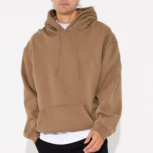Sudadera con Capucha Personalizada para Hombre, Estilo Urbano, Hombros Caídos, Felpa de Algodón Grueso, Corte Regular, Bolsillo con Capucha, Secado Rápido - Product Image 4