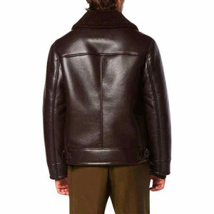 High Quality New Arrivals <b>Leather</b> <b>Jackets</b> For <b>Men</b> Clothing Casual Waterproof Street Wear OEM Design <b>Men</b> <b>Leather</b> <b>Jackets</b> New - Product Image 4