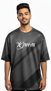 เสื้อยืดโอเวอร์ไซส์ลำลองสำหรับผู้ชาย พิมพ์ลายแบบซับลิเมชั่น แฟชั่นสตรีทแวร์แนวอินเทรนด์ ทรงหลวม โอเวอร์ไซส์ - Product Image 2