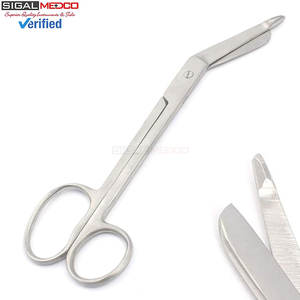 Ciseaux à pansements Lister à anneau unique, 8 pouces, en acier inoxydable, pour infirmières, médecins, techniciens médicaux et usage médical d'urgence - Product Image 6