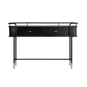 Steel Eco-Friendly Durable <b>Extendable</b> Console <b>Table</b> with Easy Clean Surface Simple Modern Design for Living Room Home Furniture - Product Image 1