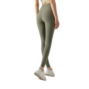 High Waist Yoga <b>Leggings</b> Butt <b>Scrunch</b> Quick Dry Breathable Full Length Fitness Pants for <b>Gym</b> Training - Product Image 1