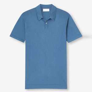 Camisetas de Golf 2025 para Hombre, Uniformes de Manga Corta 100% Algodón, con Logotipo Personalizado, Diseño con Bolsillo, Antiarrugas, Venta al Por Mayor - Product Image 5