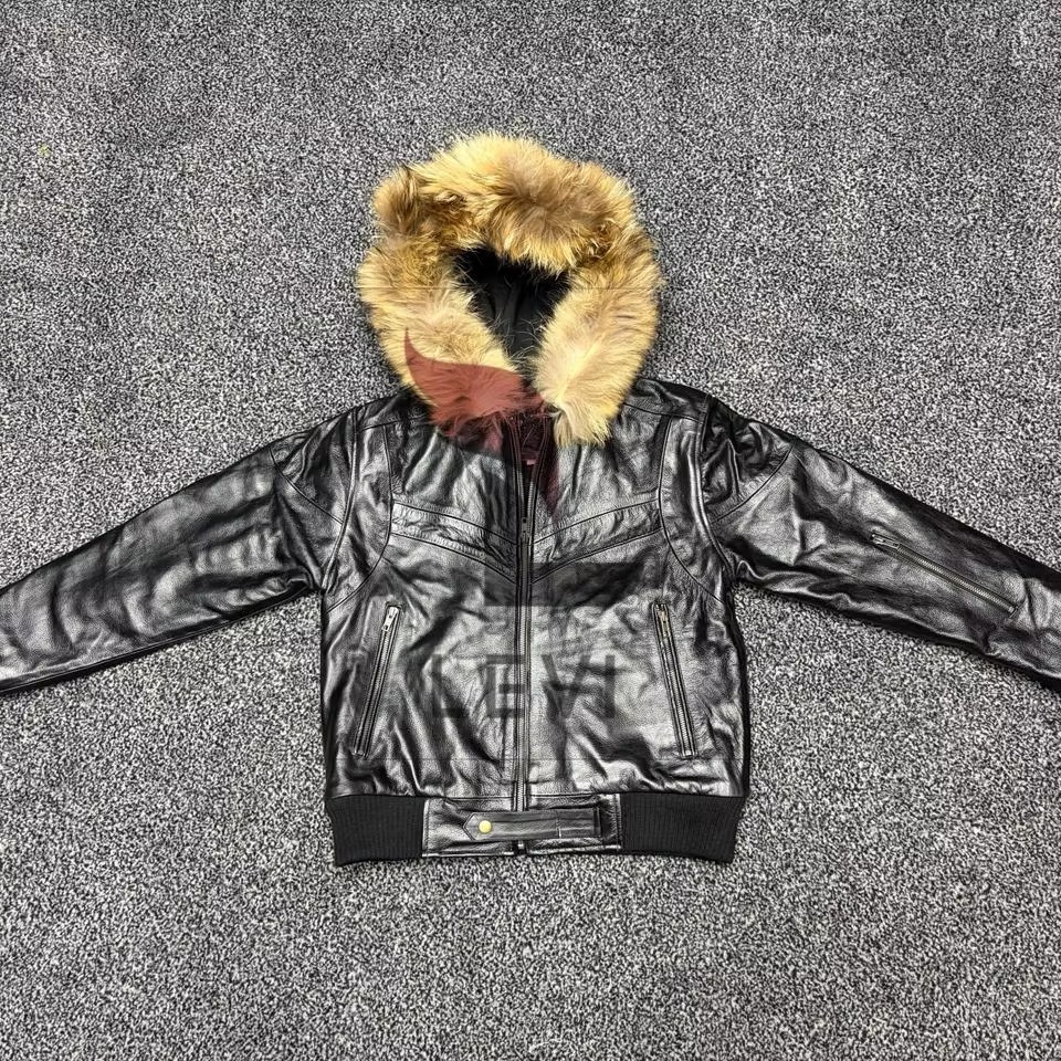 Buy YKK Leather Jacket Fireproof & Reflective | Alibaba.com