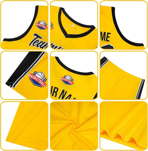 Camiseta de Baloncesto Personalizada de Verano para Hombre, Mujer, Adulto y Joven, con Nombre, Número y Logotipo Bordados - Product Image 3