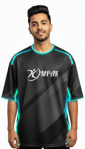 T-shirt de sublimation surdimensionné de qualité supérieure pour hommes, streetwear urbain, coupe ample décontractée, vêtements tendance - Product Image 2