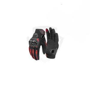Guantes de Motociclismo de Cuero para Invierno, Diseño Personalizado, Protección Completa para los Dedos, Pantalla Táctil, Poliéster Ligero, Resistentes al Viento y Antideslizantes - Product Image 2
