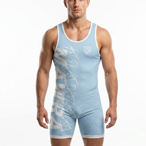 Traje de Lucha Libre Personalizado Sublimado Premium para Hombre, Elástico, Transpirable, de Spandex, para MMA y Grappling, Ligero y Duradero - Product Image 1