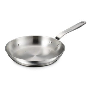 Nonstick Frying Pan Aluminum Body Stainless Steel Handle Round Minimalist Design <b>For</b> Gas And <b>Induction</b> Cooker - Product Image 4