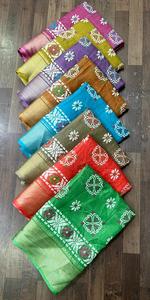 Tela Dola Tejida de Secado Rápido, Material Ligero con Estampado Floral para Vestidos, Saris, Ropa de Boutique para Mujer, Artículos en Stock - Product Image 5