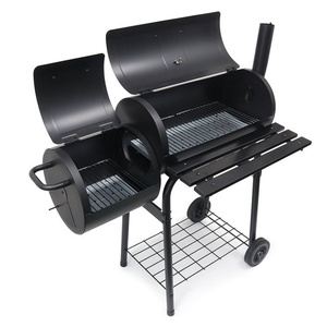 Ahumador Vertical de Carbón para <span class=keywords><strong>Barbacoa</strong></span>, 6 Niveles con Ganchos para Ahumado a Baja Temperatura al Estilo Americano - Product Image 3
