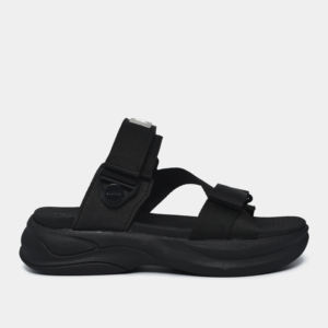 Sandalias Casuales de Punta Abierta con Diseño Giratorio, Agarre Mejorado y Estabilidad, Color Negro Completo - Product Image 6