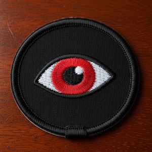 Parches bordados termoadhesivos de murciélago lunar vampiro, apliques redondos góticos de colmillos de luna creciente, personalizados para coser, paquete de insignias al por mayor de 100 unidades - Product Image 6