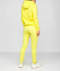 Ensemble deux pièces pour femmes grande taille, sweat-shirts à capuche et survêtements vintage d'hiver avec logo personnalisé brodé en dentelle - Product Image 6