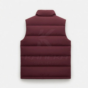 Gilet bomber décontracté pour homme de qualité supérieure, en tissu respirant et durable, avec fermeture éclair intégrale sur le devant, pour un usage quotidien - Product Image 2