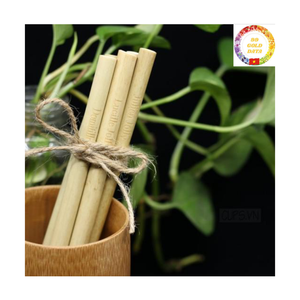 <b>Bamboo</b> Drinking <b>Straws</b> | Eco Friendly Reusable Natural <b>Straws</b> 8mm 20cm Bulk OEM Manufacturer - Product Image 6