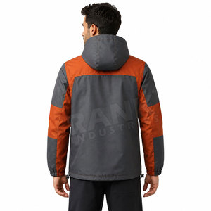 Service OEM, veste coupe-vent pour homme avec logo personnalisé, nouvelle veste coupe-vent élégante et durable pour homme - Product Image 4