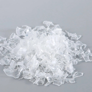 Flocons de PET recyclé de qualité export, faible teneur en PVC, faible humidité, bleu clair, pour la fabrication de fibres, l'emballage et le moulage - Product Image 1