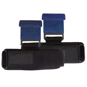Heavy Duty Gym Hooks <b>Adjustable</b> Wrist Support Hooks for Advanced Weightlifting and Power Training Sessions - Product Image 2