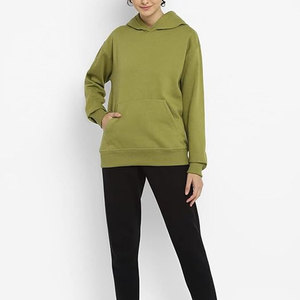 Custom Women's Oversized <b>Hoodie</b> Blank Fleece Sweatshirt Professional Loose Fit Pullover Gym <b>Workout</b> <b>Hoody</b> Apparel 2026 - Product Image 1