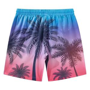 Pantalones Cortos Bermuda Casuales Premium para Hombre, Transpirables, de Secado Rápido, Ligeros, 100% Poliéster, Cintura Elástica, Personalizables OEM/ODM - Product Image 3