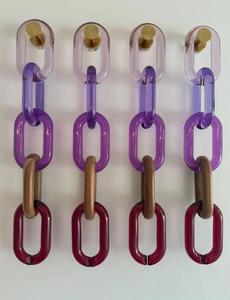 Custom Artistic Epoxy Resin Chain Links Multi-Purpose <b>Wall</b> <b>Hanging</b> <b>Decor</b> for DIY Projects Personalized Angel Room Divider - Product Image 2