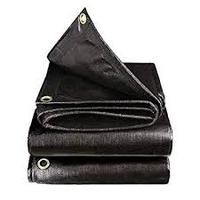 Bâche de protection pour palettes 180 GSM HDPE imperméable pliable en PE pour l'exportation