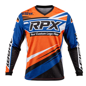 Jersey de Motocross Promocional al por Mayor con Logotipo Personalizado, Ropa de Motocross para Carreras, Jerseys de Motocross Personalizados - Product Image 3