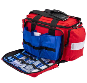 Bolsa de Trauma Profesional de Gran Capacidad, Botiquín de Primeros Auxilios, Bolsa de Respuesta Médica de Emergencia con Tiras Reflectantes de Seguridad - Product Image 3