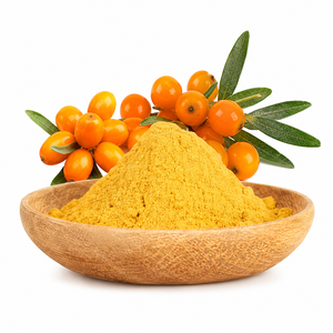 Sea Buckthorn Fruit Extract Powder Food Grade <b>Vitamin</b> C Spray Dried 60% Specification <b>Liquid</b>-Solid Extraction Gujarat Sea - Product Image 3