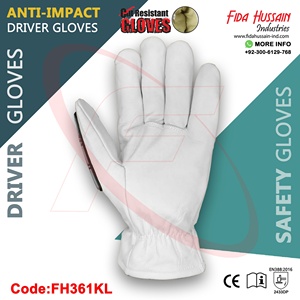 Guantes de conductor personalizados de protección contra impactos de alta calidad para uso diario 2024 Guantes de conductor al por mayor Guantes de cuero de Pakistán - Product Image 4