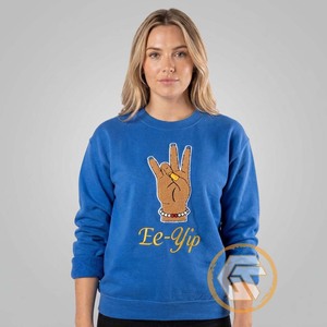 Sudadera Personalizada de Alta Calidad para Mujer, Bordada con el Logotipo de Sigma Gamma Rho, en Felpa de Algodón Sólido, Ropa Griega - Product Image 2