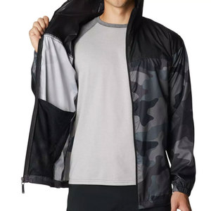 Custom Logo <b>Mens</b> Windbreaker <b>Jacket</b> Running Hiking Casual Wear Slim Fit Windbreaker <b>Jacket</b> - Product Image 2