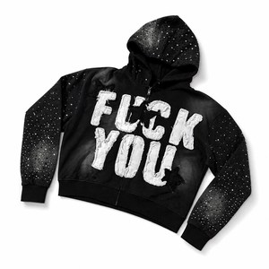 New Latest Design Made in Pakistan Rhinestone Hoodies OEM Service Wholesale <b>Men</b> Rhinestone Hoodies <b>Thermal</b> - Product Image 3