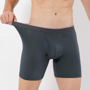 Calzoncillos Bóxer de Algodón y Elastano para Hombre, Paquete de 3, Ropa Interior Cómoda de Punto, Lavable a Máquina, Tinte Liso - Product Image 4