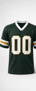 Jersey de Fútbol Americano Personalizable de Alta Calidad para Hombre, con Mangas Cortas, Transpirable y Antibacteriano, Tejido de Poliéster Duradero - Product Image 3
