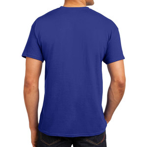 เสื้อยืดแคนวาสลำลองผ้าฝ้าย 100% ดีไซน์ใหม่ล่าสุด สไตล์สตรีทแวร์ พิมพ์โลโก้ตามสั่ง ทรงปกติ ราคาขายส่งสำหรับผู้ชาย - Product Image 6
