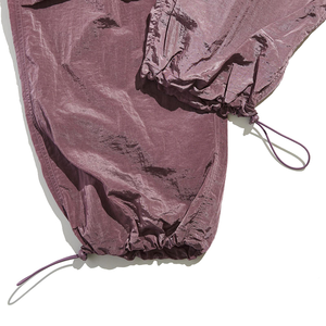 Pantalones Cargo Casuales de Mujer al por Mayor, de Nylon, Elásticos, de Cintura Alta con Cordón, Estilo Paracaídas, Jogger, de Moda Urbana - Product Image 3