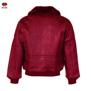 แจ็คเก็ตหนังออกแบบเองสำหรับผู้ชาย สีพื้น โลโก้สั่งทำได้ ไซส์ใหญ่พิเศษ ระบายอากาศได้ดี จาก Ryan Pro Gear - Product Image 2