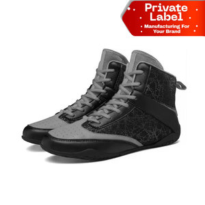 Heavy <b>Bag</b> Workout Boxing Shoes Breathable Polyester Lace-Up Fitness Club Footwear <b>College</b> Varsity League Custom Team Color Match - Product Image 1