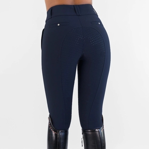 Pantalon d'équitation extensible 4 directions de haute qualité, leggings, collants, vêtements d'équitation en tissu technique au toucher doux - Product Image 3