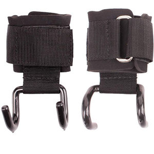 Ganchos de Gimnasio para Levantamiento de Pesas, Soporte para Muñecas, Material de Poliéster, para Entrenamiento con Barras Pesadas, Uso en Fitness - Product Image 5