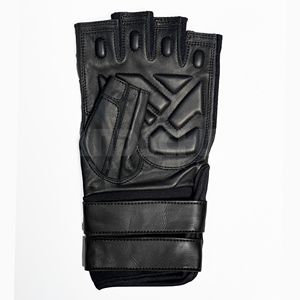 Gants de musculation unisexes confortables, ajustables, résistants, demi-doigts, en PU respirant et légers pour la salle de sport - Product Image 5