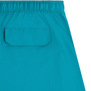 Shorts de bain premium pour hommes, logo personnalisé, luxe, OEM, en nylon, pour la plage, mode estivale, taille élastique, séchage rapide - Product Image 2