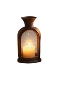 Lanterne à bougie en métal la plus vendue avec finition noire mate, lanternes à bougie en métal pour Noël et la décoration de la maison, fabriquées à la main - Product Image 3