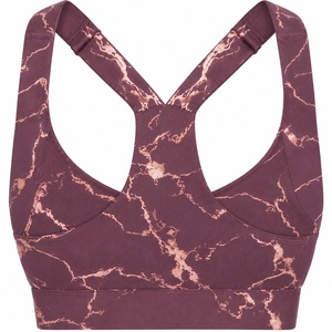 Sujetador Deportivo Premium de Alta Sujeción sin Varillas, Copa Completa, para Adolescentes, Tejido Sólido de Spandex/Poliéster, Diseño Personalizado, Fitness - Product Image 4