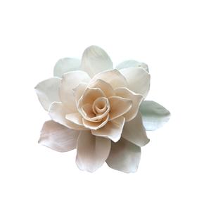 ดอกไม้ไม้โซลา VADEE SOLA WOOD FLOWER VDXXX-041 งานฝีมือทำมือ ดอกไม้ไม้โซลา YAYA ขนาด 8-8.5 ซม. ก้านใยพืชเซสบานีอา สำหรับอโรมาเธอราพี - Product Image 4